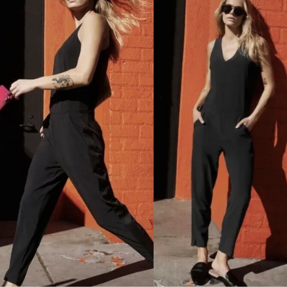 Athleta Pants - ATHLETA Brooklyn Jumpsuit Size 4 Black